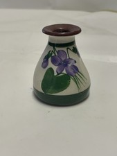 Devon Violets Perfume Bottle Torquey Pottery 