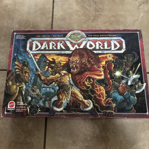 Dark world board - game, fantasy