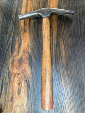 Antique  UPHOLSTERERS Upholstery strap claw tack hammer