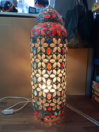 Moroccan style jewelled floor - moroccan,