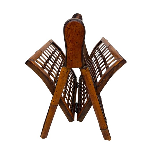 Mid century bamboo - mid-century, wood