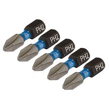 Draper PH2 x 25mm Impact ScrewDriver Bit 5Pk IMBH/PH25/5