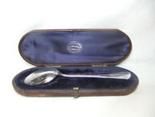 Solid sterling silver spoon - silver,