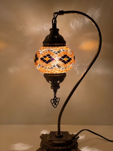 Turkish moroccan mosaic lamp - turkish,
