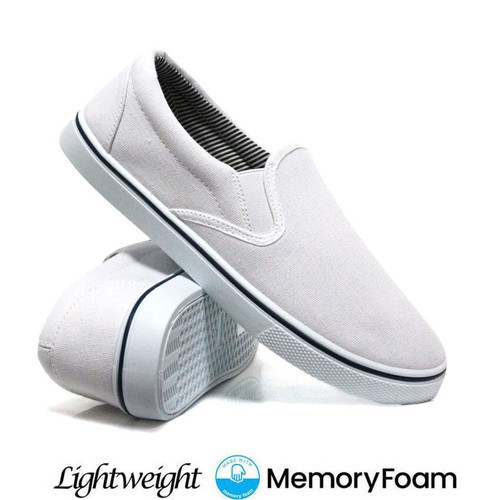 Mens slip casual canvas - mens,