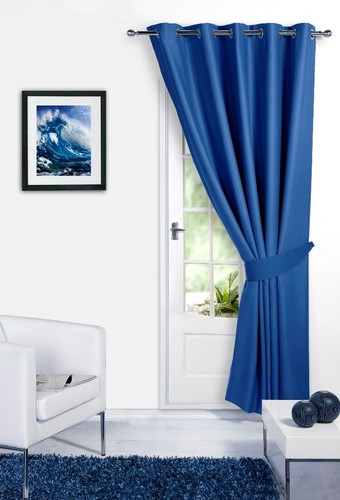 Blackout thermal door curtains - blackout,