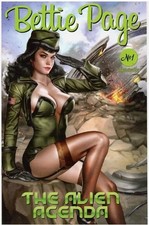 Bettie Page the Alien Agenda