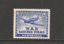 1940 6d BLUE WAR SAVINGS STAMP