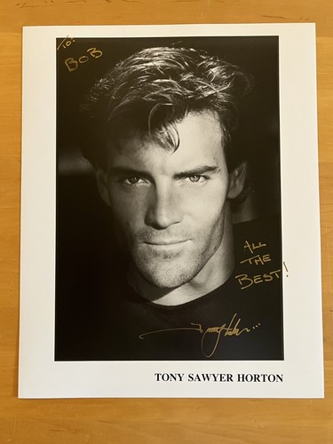 Tony horton signed 8x10 photo - horton,