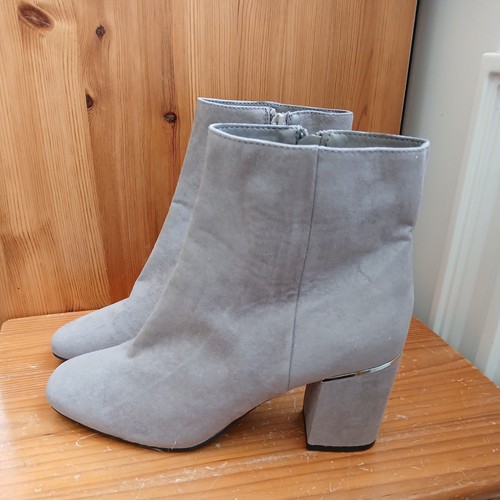 Sainsburys grey ankle boots - sainsburys,