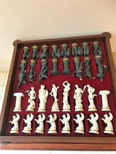 Franklin mint chess set of the Gods