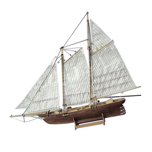 Cup yacht wooden model - yacht,