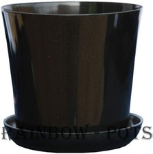 Flower Pots Gloss Plastic