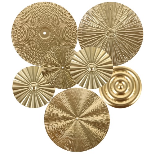Home decor metal circle wall - metal,