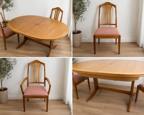 Nathan extending teak dining