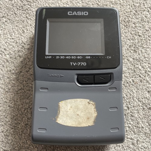 Casio 770d colour pal uhf - colour,