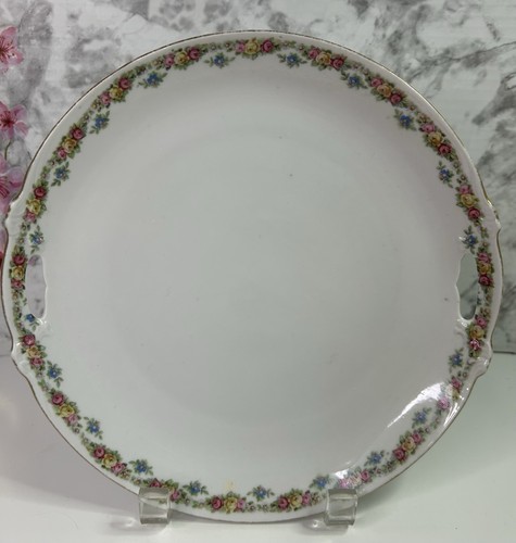 Antique bavarian china cake - antique,