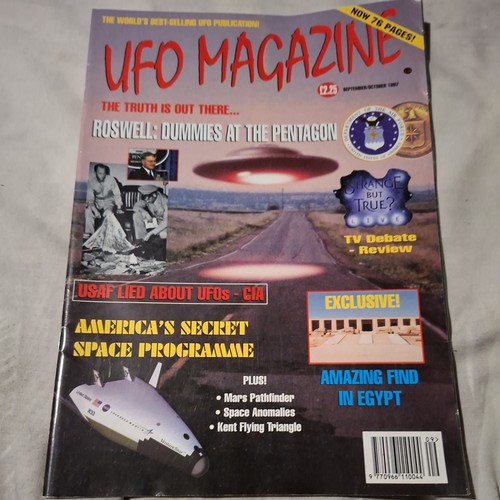 Ufo magazine issue september - ufo,