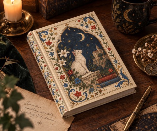 Medieval manuscript cat daily - manuscript,