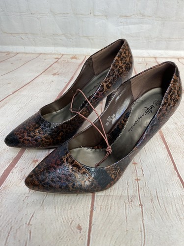 Internacionale brown snakeskin - internacionale,