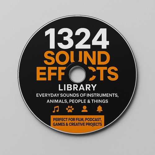 Sound effects audio - sound, cd