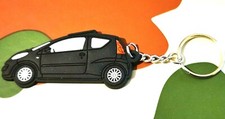 Black PEUGEOT 107 KEY RING Urban Blue Lease Active XR XS Move Schlüsselring port