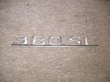 MERCEDES W126 380SE BADGE (cp,FC, bdg,b1)