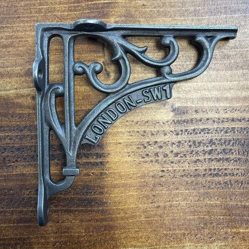 Cast iron shelf brackets - cast, sw1