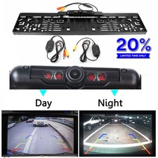 170° Car Rear View Reversing Camera Back Up Parking Number Plate Night Vision UK