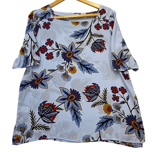 Loft floral blouse womens - loft,