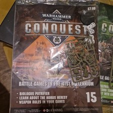 Warhammer 40000 40k Conquest Magazine Issue 15 Biologis Putrifier Factory Sealed
