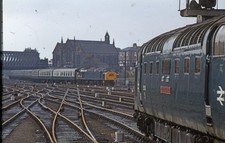 Original 35mm Railway Slide Deltic York June 1978 Class 40 40162 + Copyright
