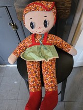 Vintage Fabric Old Rag Doll