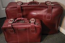 Vintage constellation suitcase