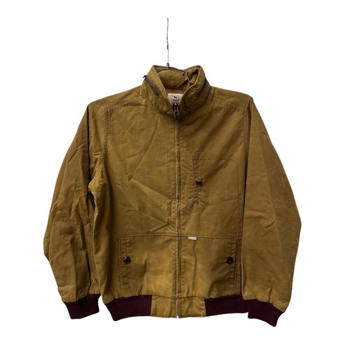 Waxed cotton twill jacket - waxed,
