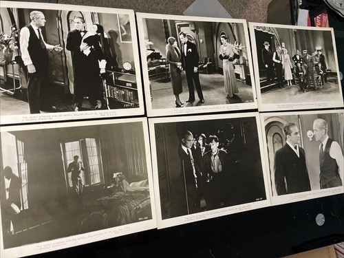 Vintage movie stills - movie, mystery
