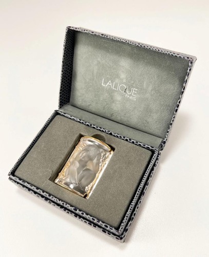 Lalique gold plated frosted - lalique,