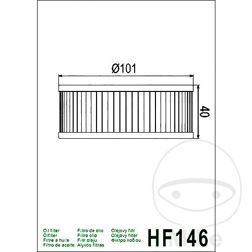 Oil filter hiflo - oil,