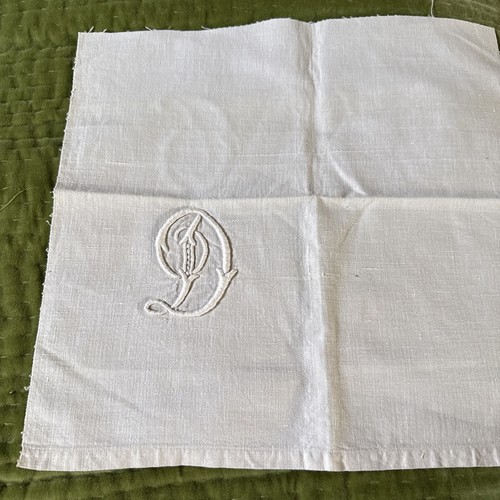 Vintage monogram - vintage, “d”