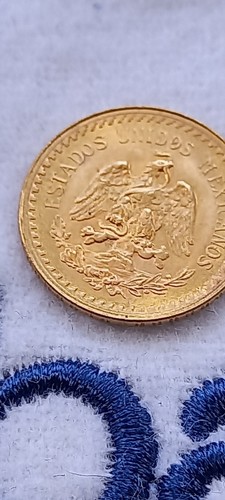 1945 mexican gold - gold, peso