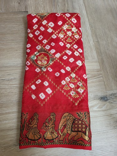 Double colour bandhani - double,