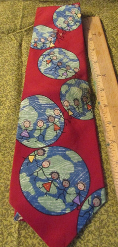Vintage tie 100 silk - 100%, save