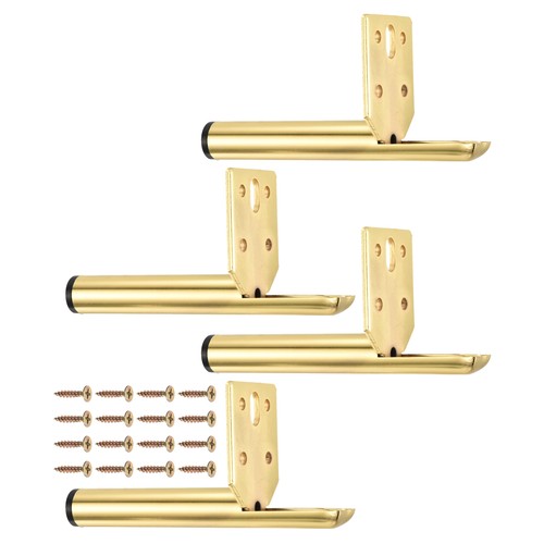 4pcs gold furniture leg - 5",
