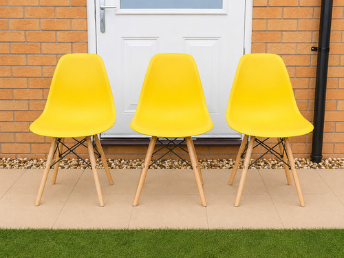 Set yellow eames style - set,