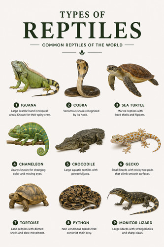Type reptiles snake - type,