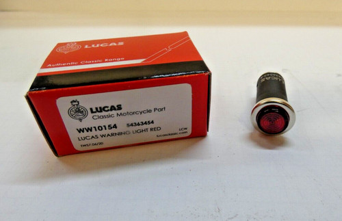 Genuine red lucas headlamp - red,