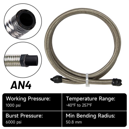 Universal 3ft an4 stainless - 1m,