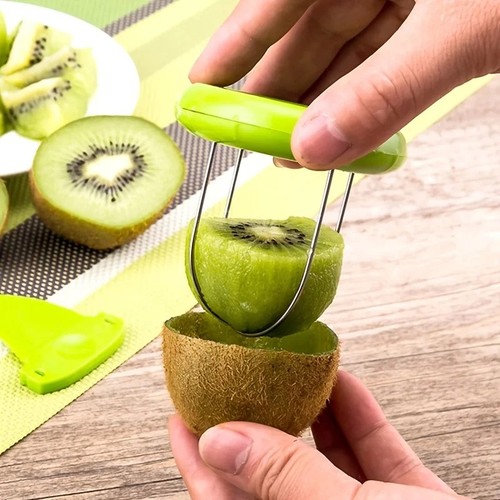 Kiwi fruit opener - opener, peeler