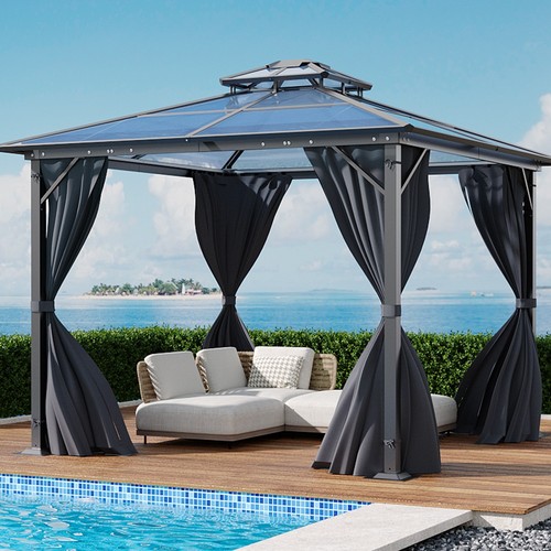 Hardtop gazebo garden - xl,