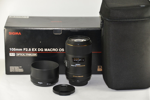 Sigma 105mm dg - ex, os